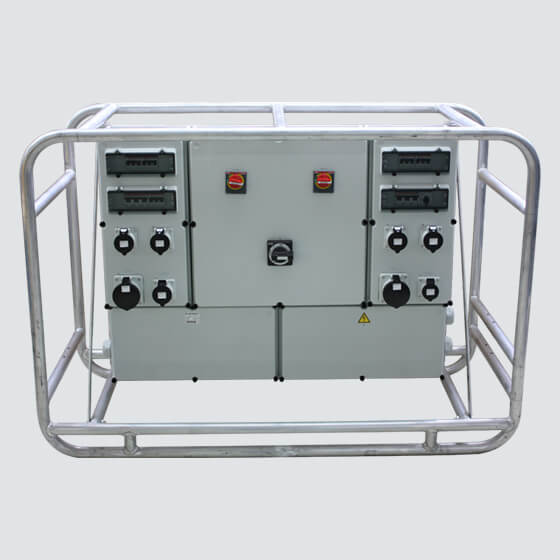 receptacle combinations for mining industry