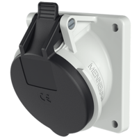 MENNEKES  Panel mounted receptacles with TwinCONTACT 3157