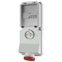 Wall mounted receptacle