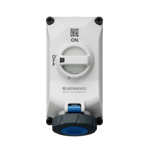 MENNEKES Wall mounted receptacle DUO 5604306G images3d