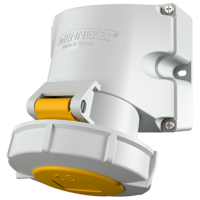 MENNEKES  Wall mounted receptacle with TwinCONTACT 9150