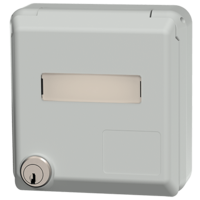 MENNEKES  Cepex enclosure, light grey 4377