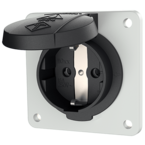 MENNEKES Panel mounted receptacle SCHUKO® 11032F