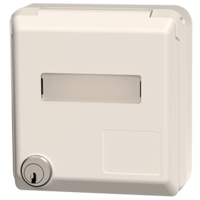 Cepex panel mounted receptacle