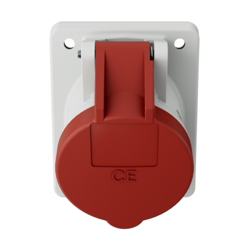 MENNEKES Panel mounted receptacle with TwinCONTACT 154 images3d