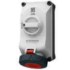 MENNEKES Wall mounted receptacle DUO 5604506G
