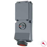 MENNEKES  Wall mounted receptacle 7302