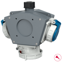 MENNEKES  DELTA-BOX receptacle combination 83699