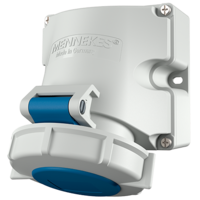 MENNEKES  Wall mounted receptacle with TwinCONTACT 9141