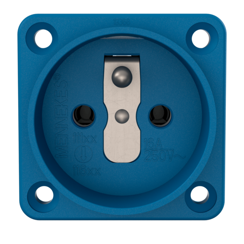 MENNEKES Grounding-type panel mounted receptacle 11611 images3d