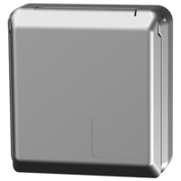 Cepex grounding-type panel mounted receptacle