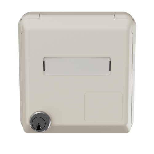 MENNEKES Cepex panel mounted receptacle SCHUKO® 4977 images3d