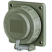 MENNEKES Panel mounted receptacle SCHUKO® TM 17021