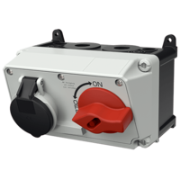 Wall mounted receptacle