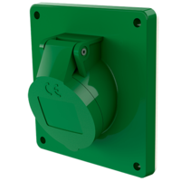 MENNEKES  Panel mounted receptacle 2837