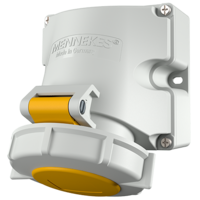 MENNEKES  Wall mounted receptacle with TwinCONTACT 9120
