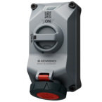 MENNEKES Wall mounted receptacle DUOi R 5812506TC