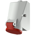 MENNEKES Wall mounted receptacle with TwinCONTACT 419