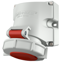 MENNEKES  Wall mounted receptacle with TwinCONTACT 9122