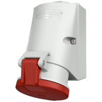 MENNEKES  Wall mounted receptacle with TwinCONTACT 421