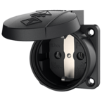 MENNEKES Panel mounted receptacle SCHUKO® 11322