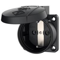 MENNEKES  Panel mounted receptacle SCHUKO® 11322