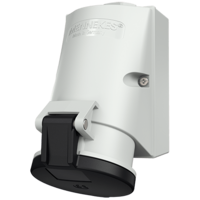 MENNEKES  Wall mounted receptacle with TwinCONTACT 1857