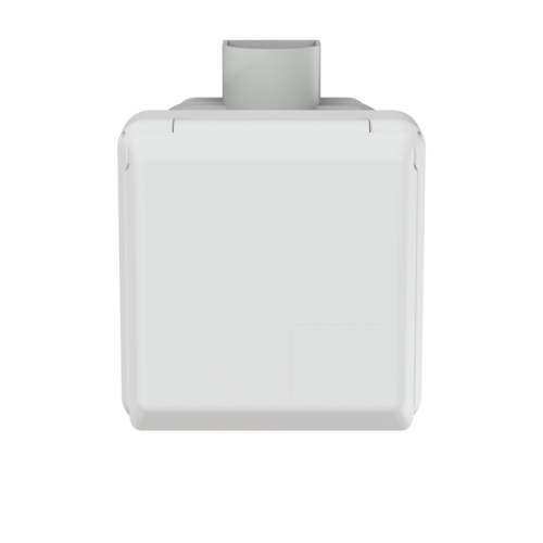 MENNEKES Cepex flush mounted receptacle, alpine white 4245 images3d