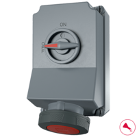 MENNEKES Wall mounted receptacle 7290