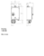 Wall mounted receptacle DUO