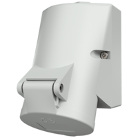 Wall mounted receptacle