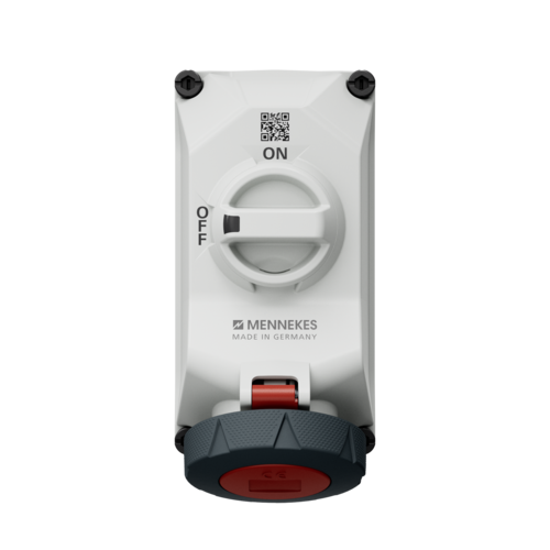 MENNEKES Wall mounted receptacle DUO 5604506G images3d