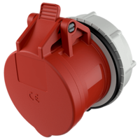 MENNEKES Panel mounted receptacle RAPIDO® with TwinCONTACT 907