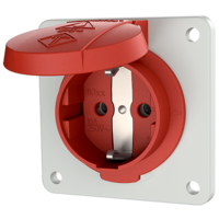MENNEKES  Panel mounted receptacle SCHUKO® 11033F