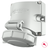 MENNEKES  Wall mounted receptacle 9354