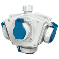 MENNEKES DELTA-BOX receptacle combination 91395