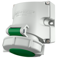 MENNEKES  Wall mounted receptacle with TwinCONTACT 9124
