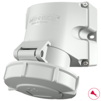 MENNEKES  Wall mounted receptacle 9304