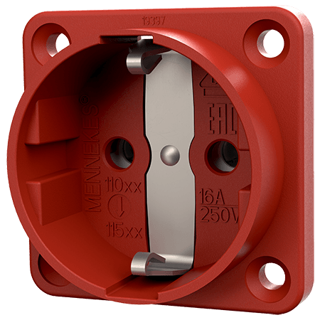 MENNEKES Panel mounted receptacle SCHUKO® 11533
