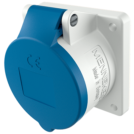 MENNEKES Panel mounted receptacle 1386