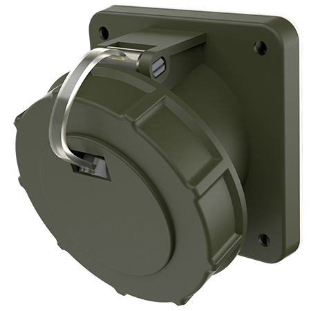 MENNEKES Panel mounted receptacle TM 24840