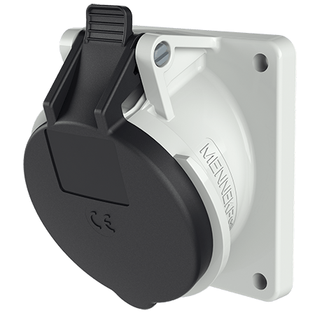 MENNEKES Panel mounted receptacles with TwinCONTACT 3049