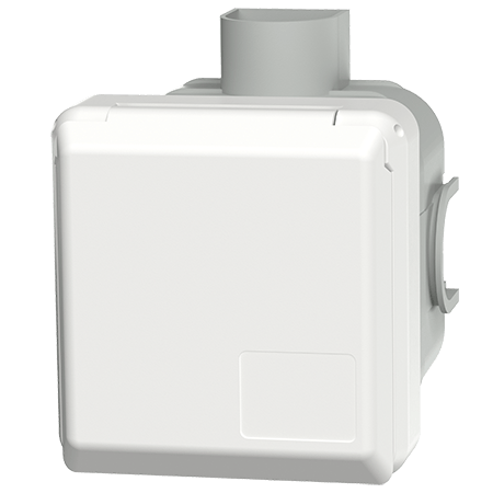 MENNEKES Cepex flush mounted receptacle, alpine white 4243