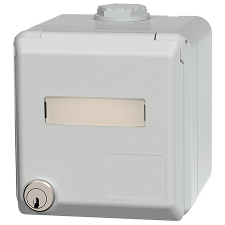 MENNEKES Cepex enclosure, light grey 4300