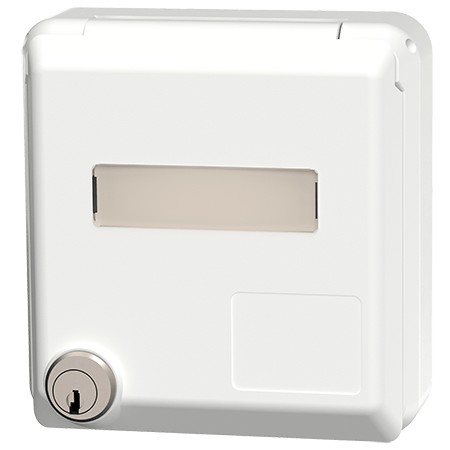 MENNEKES Cepex enclosure, alpine white / pure white 4324