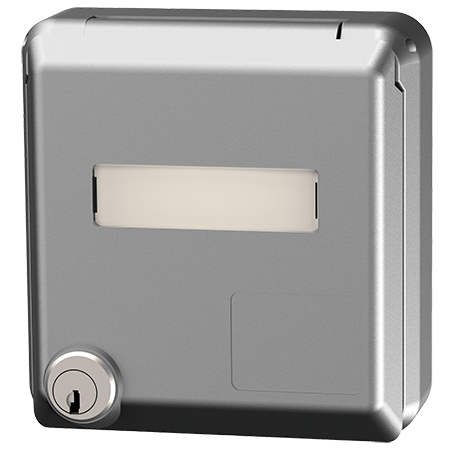 MENNEKES Cepex enclosure, white aluminium 4326