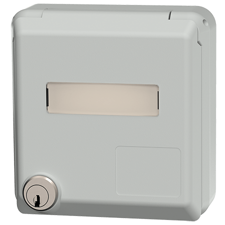 MENNEKES Cepex enclosure, light grey 4342