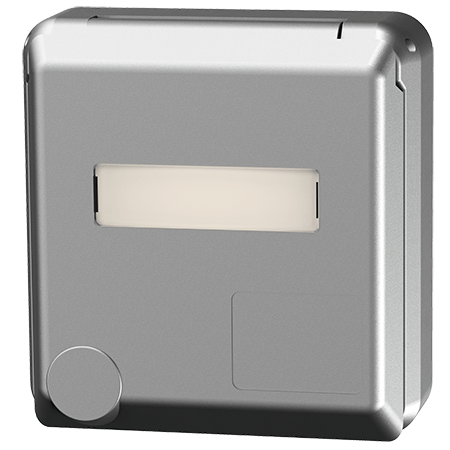 MENNEKES Cepex panel mounted receptacle SCHUKO® 4974ME