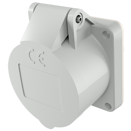 MENNEKES Panel mounted receptacle 604