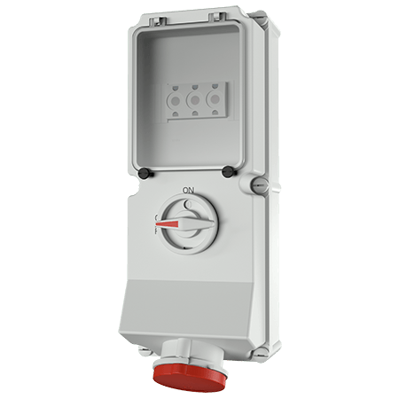 MENNEKES Wall mounted receptacle DUO 6066A